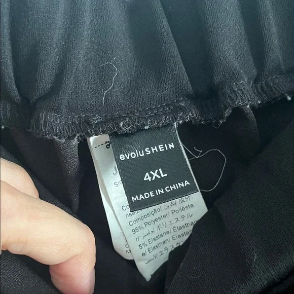 🚨3 for $15🚨 SHEIN Black Ankle Pants - Picture 6 of 7